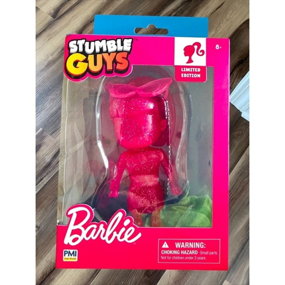 Stumble Guys x Barbie Limited Edition Sparkle Barbie Mythic 4" Figure Toy Gift